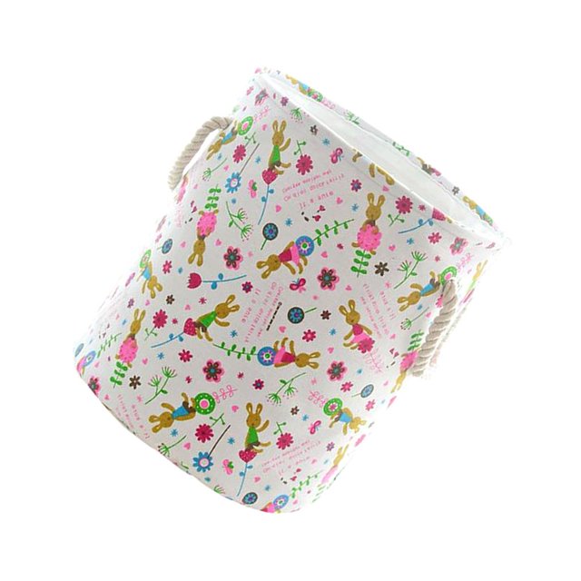1 Pieza Cesto de Almacenamiento de Lavandería de Ropa Productos de Hogar Lavable Soledad cesto del cubo de la ropa