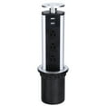 thumbnail image 3 of Electrical Power Outlet,Electrical Power Outlet Home Pop Up Outlet Worktop Desk Pull Socket Solid Performance, 3 of 14