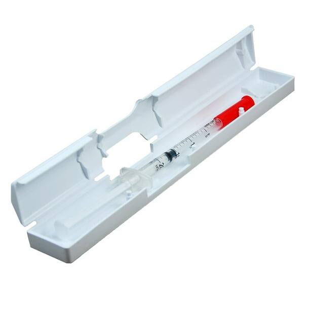 BorinHalbich Single Syringe Case (White)