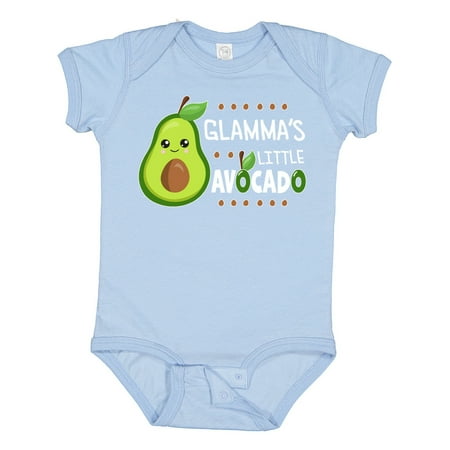 

Inktastic Glamma s Little Avocado with Cute Baby Avocado Gift Baby Boy or Baby Girl Bodysuit