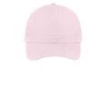thumbnail image 2 of Port & Company Brushed Twill Low Profile Cap-One Size (Light Pink), 2 of 3