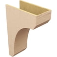 thumbnail image 5 of 11"W x 22"D x 33"H Classic Legacy Rough Cedar Woodgrain TimberThane Corbel, Primed Tan, 5 of 6