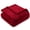 Wine Red, variant on PAVILIA Soft Fleece Burgundy Dark Red Throw Blanket for Couch, Lightweight Plush Warm Blankets for Bed, Fuzzy Cozy Flannel Blanket Throw for Sofa, Travel, Jacquard Pattern, Wine Red, Twin, 60x80 inch