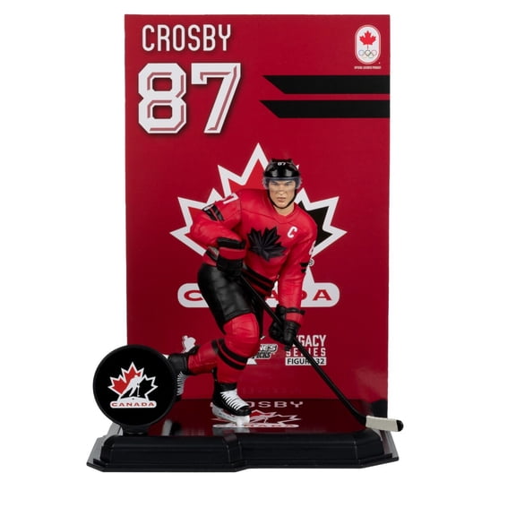 Sidney Crosby (Canada Hockey) Olympics 7" Posed Figure McFarlane's SportsPicks #32