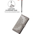 thumbnail image 2 of for Samsung Galaxy A32 4G (Not 5G) Wallet Case,Mandala Embossing PU Leather Girls Case with Credit Card Holder & Hand Strap Flip Folio Closure Cover for Samsung Galaxy A32 4G MTL Gray, 2 of 14