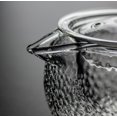 thumbnail image 4 of Théière en Verre Martelée avec Filtre Transparent, 4 of 4