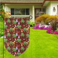 thumbnail image 3 of Wukai Frogs and Mushrooms Print Garden Flag 12.5x18 Inch Double Sided Sun-resistant Rain-resistant, Wrinkle-resistant Colorfast(Only Flag), 3 of 7