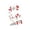 B3, variant on Patriotic Face Decorative Decal, Mild Material No Irritation Waterproof Long Lasting Design, Cheering Sticker, Festive Paste for Various Sports Events Crowd Gathering Atmosphere Use