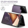 thumbnail image 5 of ShieldPlus for Samsung Galaxy Note20 Ultra Case Wallet with Card Holder,Note 20 Ultra 5G Wallet Case for Women Men with RFID Blocking,Durable Kickstand Shockproof Case for Galaxy Note20 Ultra,Purple, 5 of 7