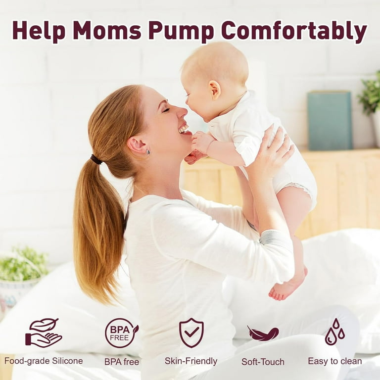 LISHIM Flange Inserts 13mm-21mm Silicone Breast Pump Parts