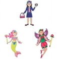 thumbnail image 5 of Melissa & Doug Puffy Sticker Pads Set: Fairy, Dress-Up, and Mermaid - 216 Reusable Stickers, 5 of 6