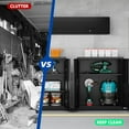 thumbnail image 5 of Metal Garage Storage Cabinet with Lock and 5 Adjustable Shelves, Metal Storage Cabinet Steel Tool Cabinets with Locking Door for Home, School, Office, Garage (Black-Style 2), 5 of 7