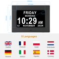 thumbnail image 2 of Calendario digital, despertador y reloj diurno Aowasi con pantalla de 7 pulgadas, 2 of 6