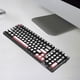 thumbnail image 5 of Teclado mecánico para juegos portátil 3 métodos de conexión para computadora portátil Gamer PC marrón interruptor negro Hugo Teclado mecánico, 5 of 8