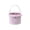 Pink, variant on Yhmxh Halloween Plaid Canvas Storage Bucket with Handle, Reusable Round Trick or Treat Candy Basket with Pumpkin Bat Ghost, Collapsible Halloween Decor Organizer Bin for Party Home Table Decor