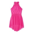 thumbnail image 5 of Vestido de leotardo con falda de malla Floral de encaje para niñas, vestido de baile de Ballet contemporáneo, traje de patinaje artístico de gimnasia Floral de encaje, 5 of 5