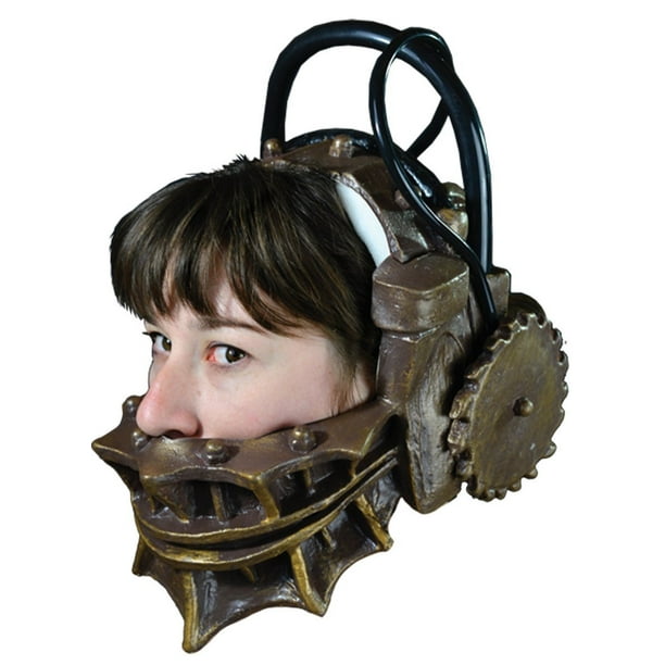 SAW Reverse Bear Trap Full Head Adult Costume Mask
