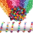 thumbnail image 3 of Perlas de poni GMMA 900 unidades para hacer pulseras y joyas, bricolaje, 3 of 6