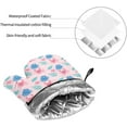 thumbnail image 6 of Crab Oven Mitts and Pot Holders 4 Pcs Sets for Kitchen, Cooking Gloves Heat Resistant Oven Mitt Gloves Non Slip Potholders BBQ Gloves for Baking, 6 of 6