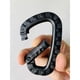 thumbnail image 3 of Plastic carabiners pack of 5 black d-shaped, 3 of 4