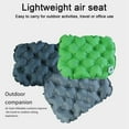thumbnail image 6 of Tnobhg Inflatable Seat Cushion Waterproof Wear-Resistant Quick Inflate Deflate Comfortable Air Support Airplane Car Seat Pad, 6 of 7