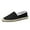 Black, variant on Mens Alpargata Espadrilles for Women Breathable Slip On Flats Shoes