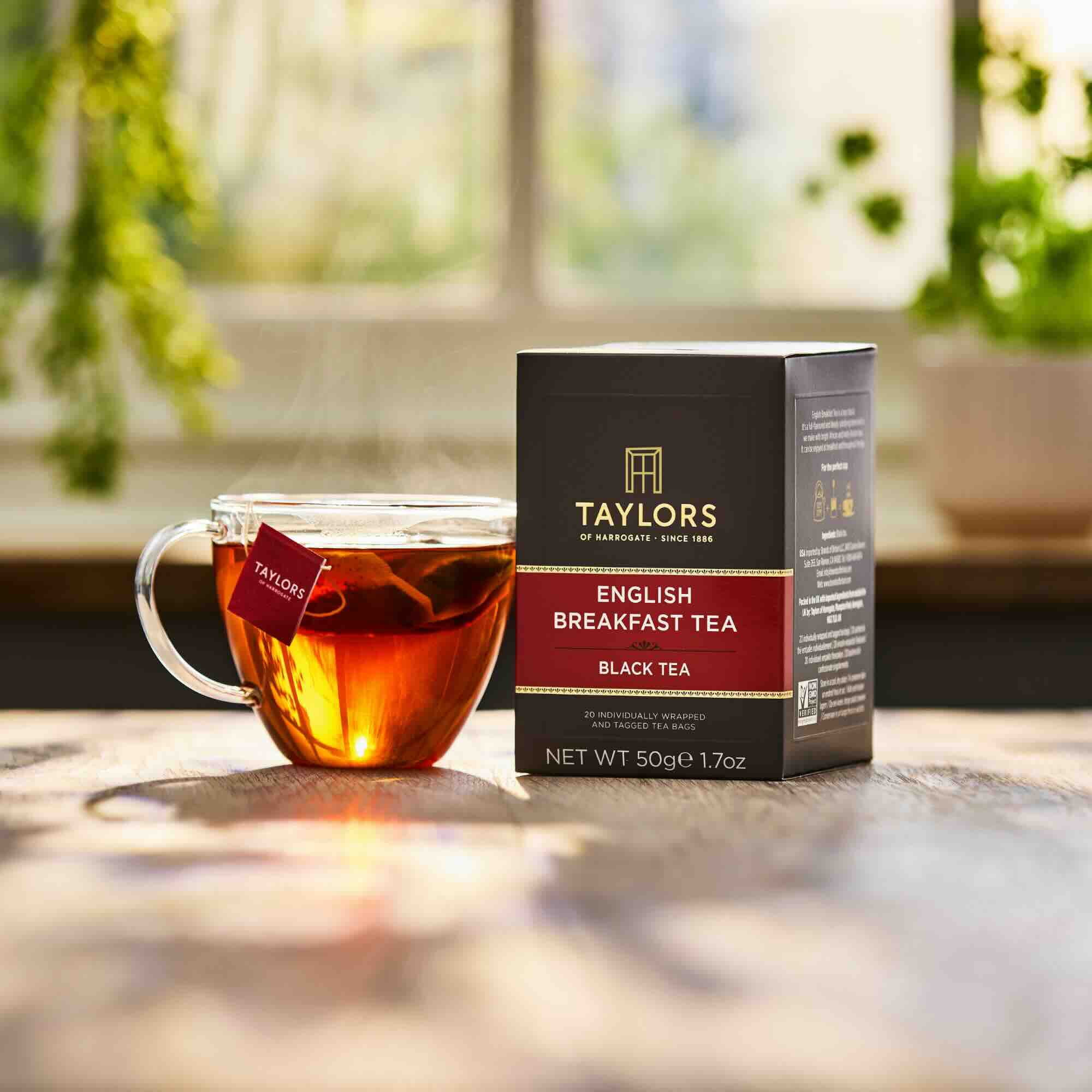 (3 pack) Taylors of Harrogate English Breakfast, 20 Count(Pack of 1)