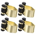 thumbnail image 1 of Golden Metal Fishing Rod Holders Wall Hanging Clamps for Outdoor Use 4 Pieces, 1 of 8