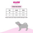 thumbnail image 2 of Glow Pups Cotton Rope Tie-Dye Slip-On Dog Collar, Rainbow, Medium, 2 of 5