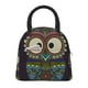 thumbnail image 1 of Balery Boho Owl Bolsa de Almuerzo para Mujeres, Caja de Almuerzo, Bolsa de Almuerzo Pequeña Impermeable, Tote de Almuerzo Reutilizable con Gran Capacidad, 1 of 6