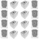 thumbnail image 1 of Paquete de 16 bolsas de vacío compatibles con bolsas de eliminación automática de suciedad Irobot Roomba, 1 of 5