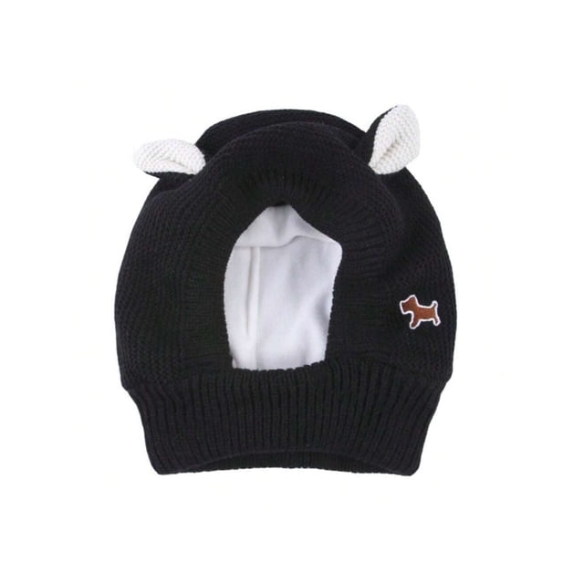 Quiet Dog Ear Muffs Noise Protection Pet Ears Covers Knitted Hat Anxiety Relief Winter Warm Earmuffs For Medium Large Dogs New