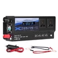 thumbnail image 2 of 6000W  Car Inverter Powerful Modification Sine  Charging Converter 4 USB With LED Colorful Light For Camping And Travel Aluminum Alloy Material, 2 of 8