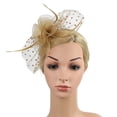 thumbnail image 5 of Baberdicy Fascinators Hats for Women Tea Top Cocktail Party Women Flower Hat Headwear for Fascinators Headband, 5 of 7