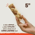 thumbnail image 6 of Cadet Chewalicious Dog Treats Chewy 'N Crunchy Braids, Rawhide Free Dog Chews, Chicken Flavor, 3 Count, 6 of 12