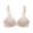 Pink, variant on Hfnxid Women Bras Under $ 5.00,Woman's Glossy Comfortable Breathable Bra Underwear No Rims