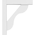 thumbnail image 3 of 3"W X 24"D X 24"H Standard Carmel Architectural Grade Pvc Bracket With Block Ends, 3 of 8