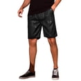 thumbnail image 4 of INSPIRE CHIC Men's Metallic Above Knee Clubwear Sparkly Sequins Shorts 28 Black, 4 of 6