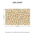 thumbnail image 2 of Placemats Set of 6, Paw In Groovy Style Place mats for Dining Table Indoor/Outdoor, Cute Heat Resistant Washable Table Mats(18" x 12"), 2 of 8