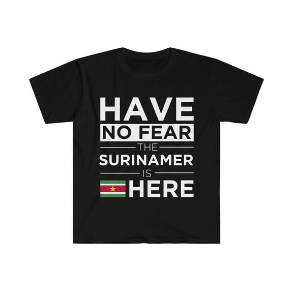 Have No Fear The Surinamer is here Suriname Pride Unisex T-shirt, S-3XL