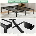 thumbnail image 6 of GIANNA Heavy Duty Full Size Metal Platform Bed Frame with 14" Under Bed Storage, No Box Spring Needed, 6 of 7