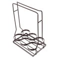 thumbnail image 4 of OUNONA 1 Pc Black Iron Bottle Shelf Simple Design Storage Organizer for Bars, 4 of 8