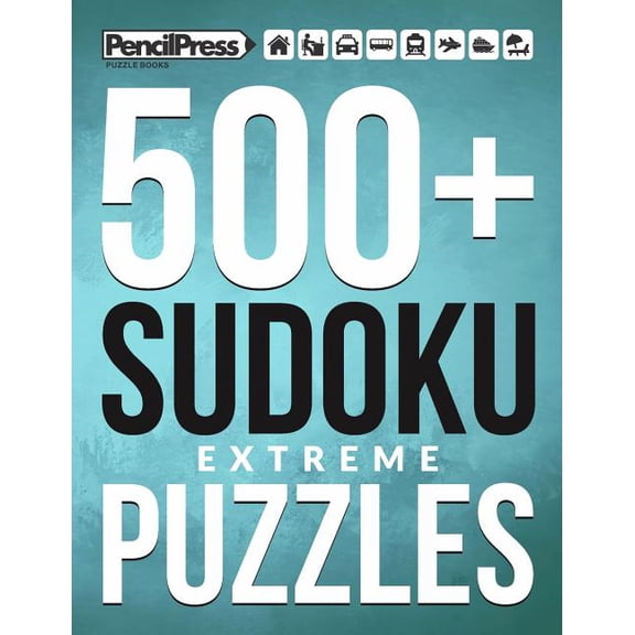 500 Sudoku Puzzles Book Extreme: Extreme Sudoku Puzzle Book for adults (with a, (Paperback)
