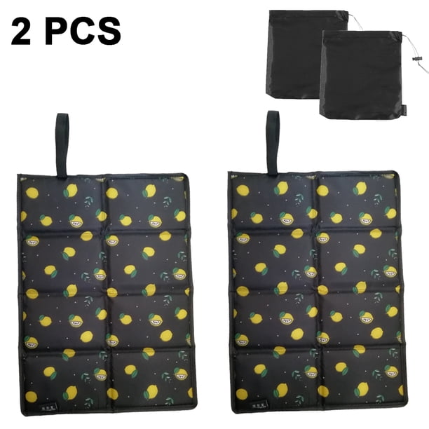 2 cojines plegables Yaqing Lemon + 2 bolsas de almacenamiento de tela Oxford Ofspeizc 222477-1