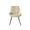 Beige, variant on Hawsaiy Extendable Round to Oval Dining Table Set for 4–6, Space-Saving Wooden Table with Hidden Storage, Expandable Dining Table with Upholstered Chairs(Black Table+4 Black Chairs)