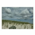 thumbnail image 1 of Massachusetts Cutting Board, Cape Cod Coastline Maritime Vacation Spot with Cloudy Weather Atlantic, Decorative Tempered Glass Cutting and Serving Board, in 3 Sizes, by Ambesonne, 1 of 2