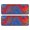 Blue Red Gold, variant on Kitchen Rugs Sets Of 2,Teal Gold Marble Pattern Anti Fatigue Kitchen Mat Rugs Non Slip Washable,Decorative Kitchen Floor Mats for Kitchen,Sink,Laundry,17"x47" 17"x47"