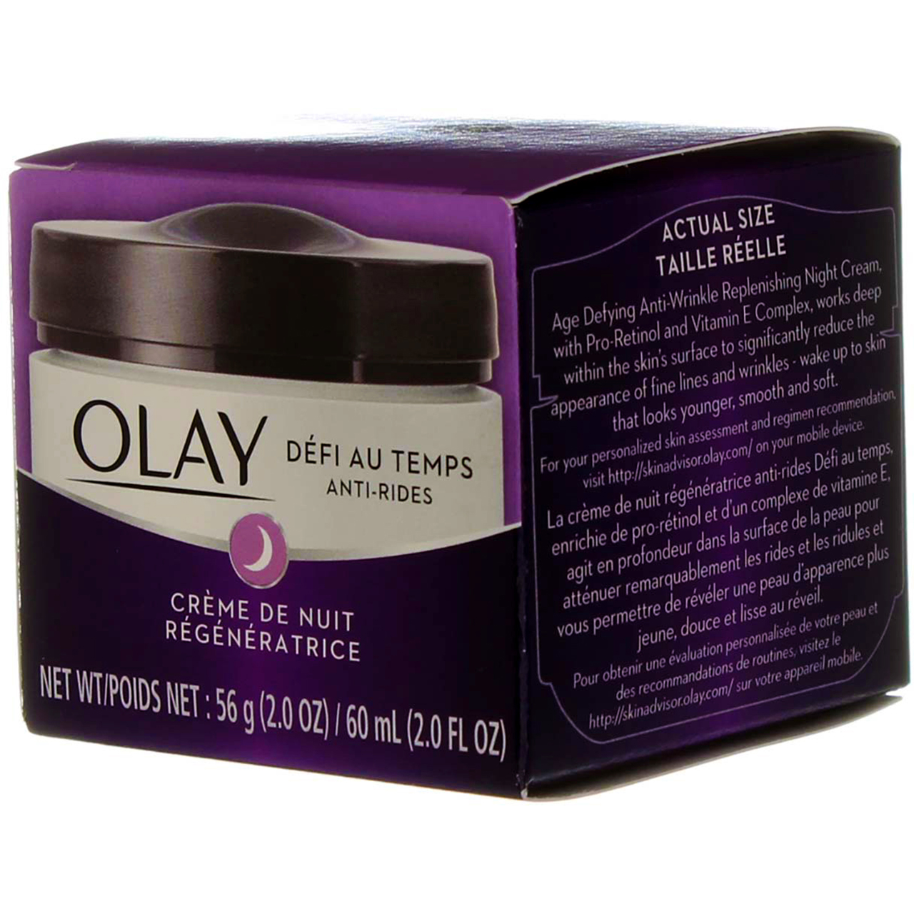 Olay Age Defying Anti-Wrinkle Replenishing Night Cream, 2 oz (Pack of 6) - image 5 of 5
