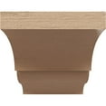thumbnail image 2 of 5"W x 10"D x 5"H Wide Asheboro Rough Cedar Woodgrain TimberThane Corbel, Primed Tan, 2 of 6