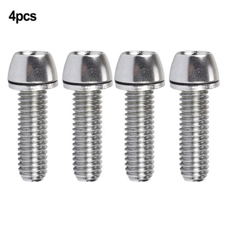 

RANMEI 4pcs M5x20mm M6x20mm MTB Bike Bicycle Steering Handlebar Stem Screws Bolts